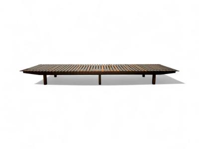 Sergio Rodrigues Mucki bench in Rosewood Sergio Rodrigues 1958 Lot 872