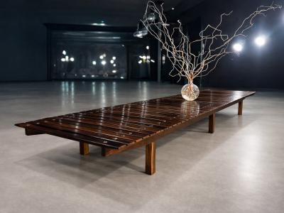 Sergio Rodrigues Mucki bench in Rosewood Sergio Rodrigues 1958 Lot 872B
