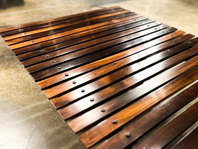 Sergio Rodrigues Mucki bench in Rosewood Sergio Rodrigues 1958 Lot 872B