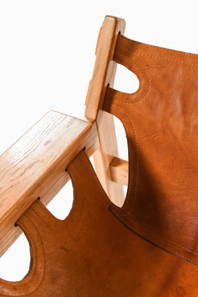 Sergio Rodrigues Pair of Sergio Rodrigues Oak Leather Easy Chairs by OCA 1970s
