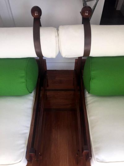 Sergio Rodrigues Pair of Tonico Rosewood Chairs by Sergio Rodrigues