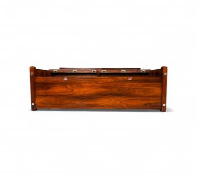 Sergio Rodrigues Sabara Trunk in Rosewood Sergio Rodrigues 1965s Lot 330A