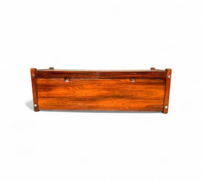 Sergio Rodrigues Sabara Trunk in Rosewood Sergio Rodrigues 1965s Lot 330A