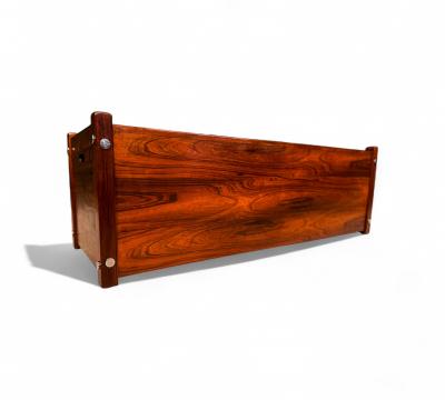 Sergio Rodrigues Sabara Trunk in Rosewood Sergio Rodrigues 1965s Lot 330A
