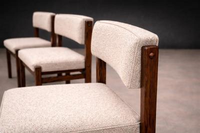 Sergio Rodrigues Sergio Rodrigues 1959 Eight Tiao chairs in Rosewood 2 armchairs 6 chairs 