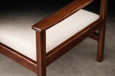 Sergio Rodrigues Sergio Rodrigues 1959 Eight Tiao chairs in Rosewood 2 armchairs 6 chairs 