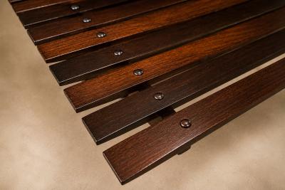 Sergio Rodrigues Sergio Rodrigues Brazilian Modern 1958 Mucki bench in Rosewood