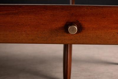 Sergio Rodrigues Sergio Rodrigues Burton Dining Table in Freij Polished Black Stone