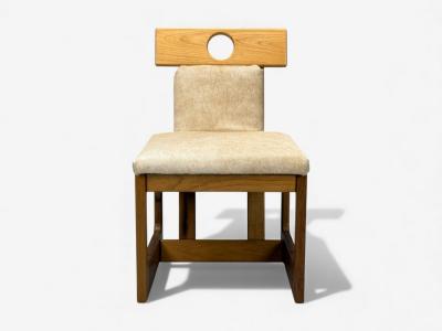 Sergio Rodrigues Sergio Rodrigues Cavoina Cowhide Four Cuiab Dining Chairs Brazil 1985