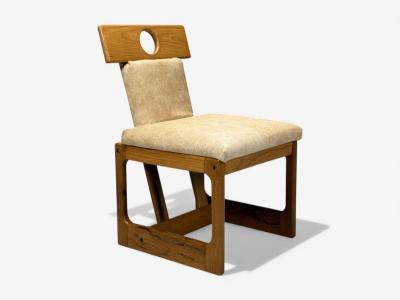 Sergio Rodrigues Sergio Rodrigues Cavoina Cowhide Four Cuiab Dining Chairs Brazil 1985