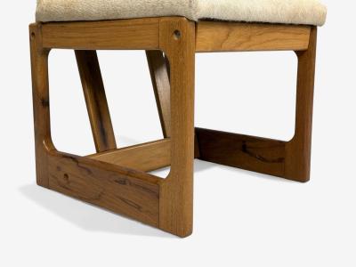 Sergio Rodrigues Sergio Rodrigues Cavoina Cowhide Four Cuiab Dining Chairs Brazil 1985