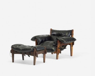 Sergio Rodrigues Sergio Rodrigues Mischievous Chair and Ottoman Brazil