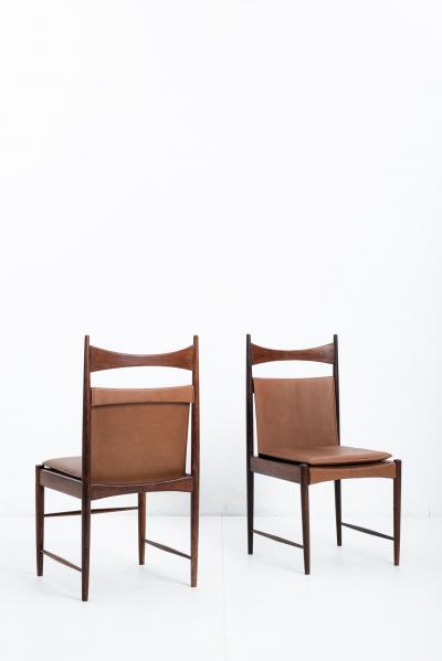 Sergio Rodrigues Set of 5 Mid Century Modern Cantu Alta Chairs by Sergio Rodrigues Brazil 1960s