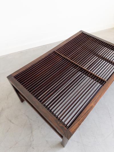 Sergio Rodrigues Slatted Coffee table by Sergio Rodrigues and Jorge Jabour