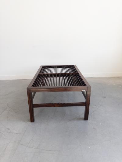Sergio Rodrigues Slatted Coffee table by Sergio Rodrigues and Jorge Jabour