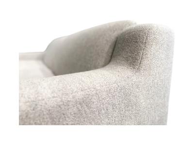 Sergio Rodrigues Sofa Caola in Rosewood Grey Boucle Sergio Rodrigues 1960 Lot 53A