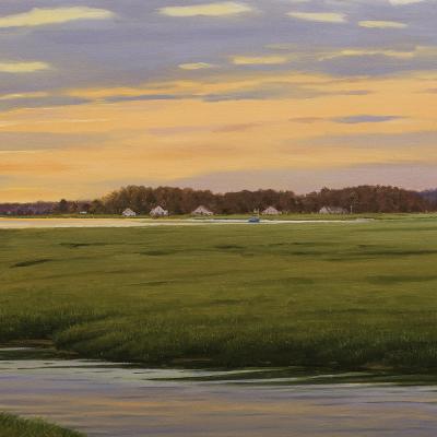 Sergio Roffo The Marsh at Sunset