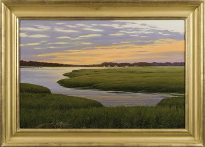 Sergio Roffo The Marsh at Sunset