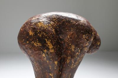 Series of Figural Sculptures in Tempex Plaster 1970s