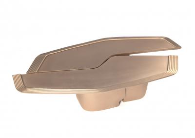 Serpentine coffee table