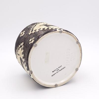 Set 3 Vintage Cache Pots Inspired by Indian Design circa 1970