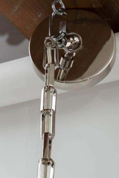 Set Of 3 Large Greige Iridescent Pendants Contemporary UL Certified