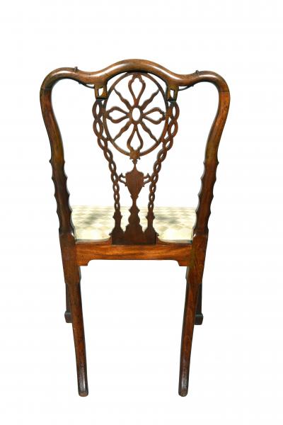 Set Of Eight Fine George III Mahogany Dining Chairs