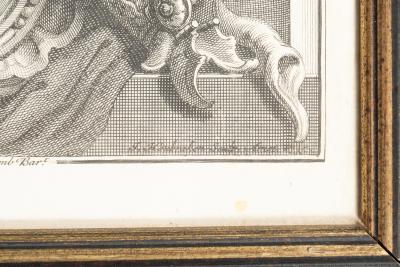 Set Of Eight Portrait Engravings After Kneller