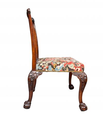 Set Of Four George II Mahogany Side Chairs