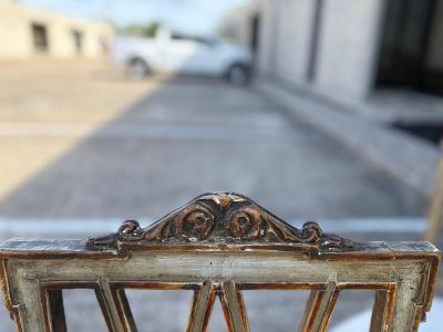 Set Of Italian Louis XVI Style Dining Chairs