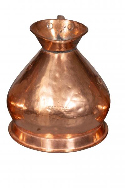 Set Of Seven Victorian Copper Haystack Measures