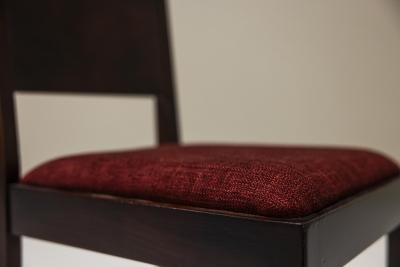 Set Of Two The Hague School Side Chairs In Mahogany Netherlands 1930s