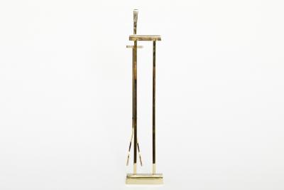 Set Solid Brass Fire Tool Stand