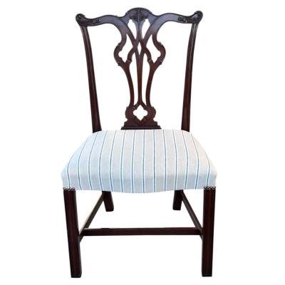 Set of 10 Burton Ching Chippendale Mahogany Dining Chair Set