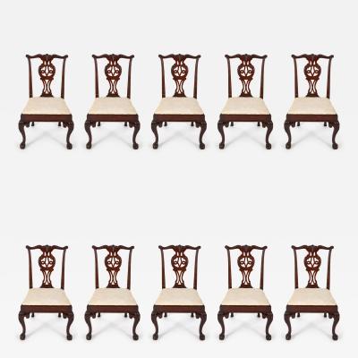 Set of 10 George III Chairs