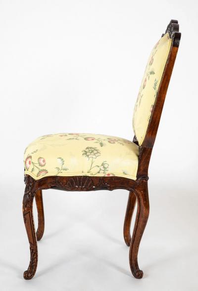 Set of 10 Louis XV Style Carved Dining Chairs