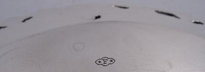 Set of 10 Pretty American Victorian Art Nouveau Bread Butter Plates