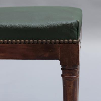 Set of 11 Fine French 1940s Mahogany Dining Chairs