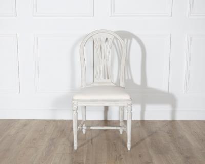 Set of 12 Early 20th Century Swedish Gustavian Style Dining Chairs
