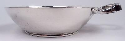 Set of 12 English Modern Wine Tasters with Armorial 1930