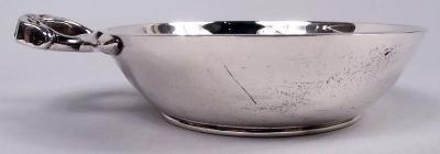 Set of 12 English Modern Wine Tasters with Armorial 1930