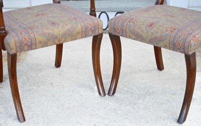 Set of 12 English Regency Dining Chairs