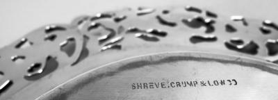 Set of 12 Shreve Crump Low Fancy Victorian Bread Butter Plates