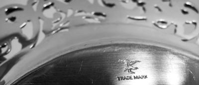 Set of 12 Shreve Crump Low Fancy Victorian Bread Butter Plates