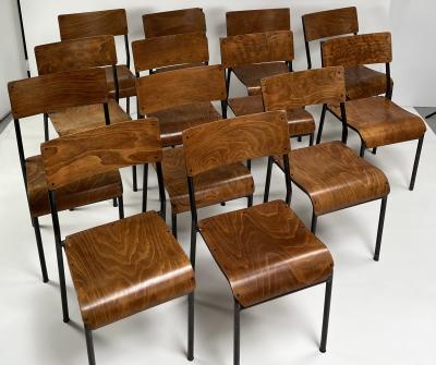 Set of 13 School Chairs