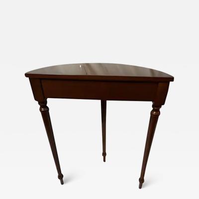 Set of 2 Half moon contemporary console tables