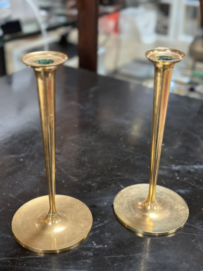 Set of 2 Mid Century Italian Candle Holder 1970s