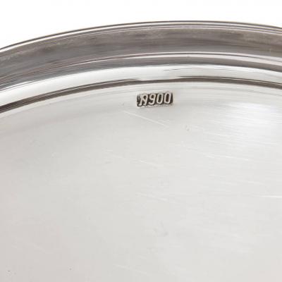 Set of 24 silver underplates