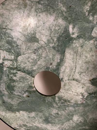 Set of 3 19th Century Chinese Jade Discs on Stands