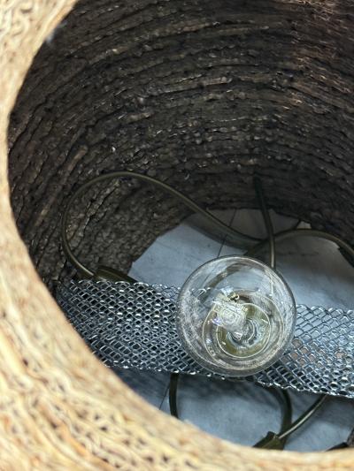 Set of 3 Basket Floor Lamps